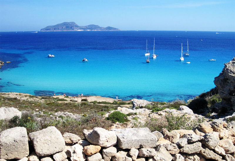 Isole Egadi - Favignana - Cala Rossa